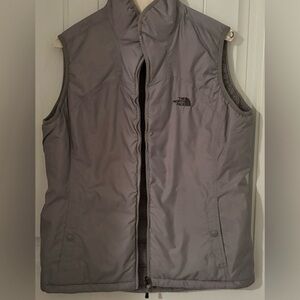 The North Face Gray Reversible Vest